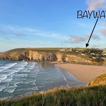 Baywatch Mawgan Porth Spacious Home Sleeps 9, Games Room, Parking & Garden Екстер'єр фото